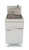 Frymaster MJ1CF Open Pot Gas Floor Fryer 80 lb Open Pot Fryer with Millivolt Controls - Master Jet Burner System - 150,000 BTU
