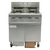 Frymaster FPEL314CA Commercial Electric Floor Fryer with Built-In Filtration - (3) Unit. 30 lb Open Pot Automatic Top Off - Built-In Filtration OCF Fryer w/ 3010 Controls - 14 KW.