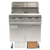 Frymaster FPGL230CA Oil Conserving High-Efficiency Commercial Gas Fryer with Built-In Filtration - (2) Unit. 30 lb Open Pot Floor Fryer w/ 3000 Controls - 140,000 BTU