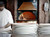 Earthstone 110-Due-PAG(W) 80.5" x 42.5" (Oval) Cooking Diameter Pre-Assembled Commercial Gas/Wood Fired Pizza Oven w/ Pierre de Boulanger (Bakers Tiles), (10-11) 12" Pizzas, 31"W x 10.5"H Single Entrance, 175,000 BTUs