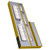 Hatco UGAHL-48D Ultra-Glo® Ceramic High Wattage Aluminum Dual Strip Heater w/3" Spacer - Integrated Display Lights with Remote Toggle Controls - 48"W