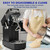 COOLUMA 7.4QT Commercial Dough Mixer, Spiral Dough Mixer,1000w Heavy-Duty Stand Dough Mixer With Stepless Speed Control, Tilt-able Design,Perfect For Home Kitchens, Bakeries, Restaurants, Pizzerias