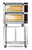 PizzaMaster PM 352ED-4DW 350 Series Compact Electric Multi Purpose CounterTop Oven, Special Clay Hearthstone, Double Deck, 28.2" x 14.1 Deck Size, 2 Chamber/4 Stone, 13.30 kW