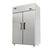 Atosa MBF8129GR 51.75"W Dual Temperature Reach-In Refrigerator/Freezer Combination with Top Mount Dual Compressors & R290 Refrigerant, 21.9 Cu/Ft per Section