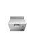 Atosa MGF44GR 44"W Side Mount Worktop Refrigerator with R290 Refrigerant & Stainless Steel Construction, Solid Door, 9.7 Cu/Ft