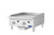 Atosa ATG-2424-S 24"W CookRite Thermostatic Polished Steel Griddles, Countertop Liquid Propane Griddle, Temperature Range 200°F–450°F, 2 Burners, 60,000 Total BTUs