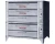 Blodgett 981/961 Double Stack (Middleby) 60"W Deck Type Oven, Gas Fired Natural Gas/Liquid Propane, Steel Deck 2x(42"W x 32"D) Wide Cooking Surface,7"/7"H Sections 87,000 BTUs