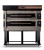 Moretti Forni S140E2 55"W serie S Double-Deck Electric Pizza Bake Oven ICON Finish, Brick Baking Surface,24 Pizza Capacity, 2 Baking Chambers 55"Wx36.75D"x6.25"H, 32 kW