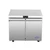 Atosa AUR36SD 36"W Undercounter Reach In Refrigerator, (2) Section (2) Hinged Solid Door, Rear Mount Self Contained,(4) Shelves 8.6 Cu.Ft Capacity, R290 Refrigerant
