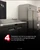 Atosa AWR27D2 30"W Worktop Refrigerator with Drawers & Backsplash, Self Contained Rear Mount (2) Drawers, 6.53 Cu.Ft Capacity, Refrigerant R290