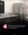 Atosa AWR36D2 40"W Worktop Refrigerator with Drawers & Backsplash, Self Contained Rear Mount (2) Drawers, 8.97 Cu.Ft Capacity, Refrigerant R290