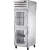 True STG1RPT-2HG-1G-HC 27.5"W SPEC SERIES Pass-Thru Refrigerator, (2) Glass Front Half Swing Doors & (1) Glass Rear Full Swing Door, (1) Section, Top Mount, 1/4 HP