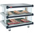 Hatco GR2SDH-48D 54.25"W Glo-Ray® Designer Horizontal Merchandising Display Warmer, Countertop, 2 Shelves, 18 Rods, 3380 Watts