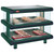 Hatco GR2SDH-60D 66.25"W Glo-Ray® Designer Horizontal Merchandising Display Warmer, Countertop, 2 Shelves, 24 Rods, 4420 Watts