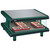 Hatco GR2SDS-30 36.25"W Glo-Ray® Designer Slant Merchandising Display Warmer, Countertop, 1 Shelf, 6 Rods, 1020 Watts