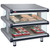 Hatco GR2SDS-24D 30.25"W Glo-Ray® Designer Slant Merchandising Display Warmer, Countertop, 2 Shelves, 10 Rods, 1640 Watts