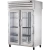 True STG2HPT-2G-2S 52 5/8"W SPEC SERIES Pass-Thru Heated Holding Cabinet, (2) Glass Front and (2) Solid Rear Swing Doors, (2) Sections, 3000 Watts, 56 cu. ft.