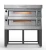 Wood Stone WS-HD-6461-E-03-LN2 63"W AMP Series 64 Electric Deck Oven High Temprature, Double Deck, 17.3 Sq.Ft Baking Surface Area, (32)12" Pizza Capacity, 16.9 kW/Deck