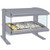 Hatco HXMH-54 57.9"W Heated LED Horizontal Merchandiser, Countertop Display, 1 Shelf, 10 Rods, Thermostatic Control, 1650 Watts, Infrared Heat