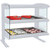 Hatco HXMH-54D 57.9"W Heated LED Horizontal Merchandiser, Countertop Display, 2 Shelves, 20 Rods, Thermostatic Control, 3300 Watts, Infrared Heat