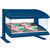 Hatco HXMS-36 39.9"W Heated LED Slant Merchandiser, Countertop Display, 1 Shelf, 7 Rods, Thermostatic Control, 1100 Watts, Infrared Heat