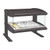 Hatco HZMH-42 45.9"W Horizontal Heated Zone Merchandiser, Countertop Display, 1 Shelf, 4 Heating Zones, 6 Rods, 1450 Watts, LED Lighting, Thermostatic Control, Infrared Heat