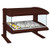 Hatco HZMH-42 45.9"W Horizontal Heated Zone Merchandiser, Countertop Display, 1 Shelf, 4 Heating Zones, 6 Rods, 1450 Watts, LED Lighting, Thermostatic Control, Infrared Heat