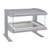 Hatco HZMH-54 57.9"W Horizontal Heated Zone Merchandiser, Countertop Display, 1 Shelf, 6 Heating Zones, 6 Rods, 2100 Watts, LED Lighting, Thermostatic Control, Infrared Heat