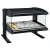 Hatco HZMH-60 63.9"W Horizontal Heated Zone Merchandiser, Countertop Display, 1 Shelf, 6 Heating Zones, 9 Rods, 2150 Watts, LED Lighting, Thermostatic Control, Infrared Heat.