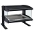 Hatco HZMH-60 63.9"W Horizontal Heated Zone Merchandiser, Countertop Display, 1 Shelf, 6 Heating Zones, 9 Rods, 2150 Watts, LED Lighting, Thermostatic Control, Infrared Heat.