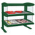 Hatco HZMH-48D 51.9"W Horizontal Heated Zone Merchandiser, Countertop Display, 2 Shelves, 8 Heating Zones, 12 Rods, 3000 Watts, LED Lighting, Thermostatic Control, Infrared Heat