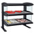 Hatco HZMH-42D 45.9"W Horizontal Heated Zone Merchandiser, Countertop Display, 2 Shelves, 8 Heating Zones, 12 Rods, 2900 Watts, LED Lighting, Thermostatic Control, Infrared Heat