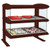 Hatco HZMH-42D 45.9"W Horizontal Heated Zone Merchandiser, Countertop Display, 2 Shelves, 8 Heating Zones, 12 Rods, 2900 Watts, LED Lighting, Thermostatic Control, Infrared Heat