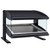 Hatco HZMS-30 33.9"W Slant Heated Zone Merchandiser, Countertop Display, 1 Shelf, 4 Heating Zones, 4 Rods, 1350 Watts, LED Lighting, Thermostatic Control, Infrared Heat