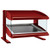 Hatco HZMS-30 33.9"W Slant Heated Zone Merchandiser, Countertop Display, 1 Shelf, 4 Heating Zones, 4 Rods, 1350 Watts, LED Lighting, Thermostatic Control, Infrared Heat