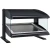 Hatco HZMS-60 63.9"W Slant Heated Zone Merchandiser, Countertop Display, 1 Shelf, 6 Heating Zones, 9 Rods, 2150 Watts, LED Lighting, Thermostatic Control, Infrared Heat