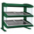 Hatco HZMS-36D 39.9"W Slant Heated Zone Merchandiser, Countertop Display, 2 Shelves, 8 Heating Zones, 8 Rods, 2800 Watts, LED Lighting, Thermostatic Control, Infrared Heat