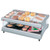 Hatco GR3SDH-33 33.18"W Glo-Ray® Horizontal Heated Glass Merchandising Warmer, Countertop Display, 1 Shelf, 12 Rods, 1251 Watts, LED Lighting, Thermostat, Heated Glass Shelf