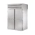 True STR2HRT-2S-2S 68"W SPEC SERIES Roll-Thru Heated Holding Cabinet, (2) Full-Height Solid Front and (2) Full-Height Solid Rear Swing Doors, (2) Sections, Top Mount, 4000 Watts, 75 cu. ft.
