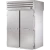 True STR2RRT-2S-2S-HC 68"W SPEC SERIES Roll-Thru Refrigerator, (2) Solid Front and (2) Solid Rear Swing Doors, (2) Sections, Top Mount, 1/2 HP