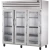 True STR3R-3G-HC 77 3/4"W SPEC SERIES Reach-In Refrigerator, (3) Glass Swing Doors, (3) Sections, Top Mount, 1/4 HP, 73.8 cu. ft.