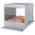 Hatco GRFHS-PTT16 16.75"W Glo-Ray® Pass-Through Tunnel Portable Fry Holding Station, Stainless Steel Construction, Thermostatically Controlled Heated Base, Overhead Ceramic Heating Elements, Incandescent Lights, 120 Volts, 1300 Watts