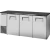True TBB24-72-3S-Z1-BST-S-1 72 1/8"W Single Zone Back Bar Cooler, (3) Solid Swing Doors, Stainless Steel Exterior and Black Sub Top, 1/4 HP, 20.52 cu. ft.