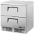 True TFT-32D-2-HC 32 1/8"W Flat Top Undercounter Refrigerator, (2) Drawers, Front Breathing, 1/5 HP
