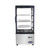 Atosa DSRC-28 17.38"W Countertop Refrigerated Display Case, 4-Sided Glass Display w/ Glass Door, (3) Shelves 2.2 Cu.Ft Capacity, Refrigerant R290