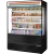 True TOAM-60GS-HC~TSL01 60"W Open Air Merchandiser Refrigerator with Glass Sides and Illuminated Sign Panel, Open Front, Bottom Mount, (2) 3/4 HP Compressors, 25.47 cu. ft.