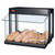 Hatco GRHW-1SGS Glo-Ray® Mini-Merchandiser, 22.25" W, Single Slant Shelf, Heated Base, Sneeze Guard, Sign Holder, 2 Bulbs, 120 Volts, 820 Watts