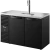 True TDR52-RISZ1-L-B-SS-1 52"W Black Single-Zone Reach-In Draft Beer Dispenser, (2) Solid Swing Doors, (2) Sections, (1) Single-Faucet Draft Tower, Left Side Mount, 1/5 HP, 13.2 cu. ft.