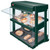 Hatco GRHW-1SGDS Glo-Ray® Heated Glass Mini-Merchandiser, 22.61" W, Dual Slant Shelves, Heated Glass Upper Shelf, Heated Base, Sneeze Guard, 4 Bulbs, 120 Volts, 1330 Watts