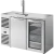 True TDR52-RISZ1-L-S-SG-1 52"W Stainless Steel Single-Zone Reach-In Draft Beer Dispenser, (1) Solid and (1) Glass Swing Door, (2) Sections, (1) Single-Faucet Draft Tower, Left Side Mount, 1/5 HP, 13.2 cu. ft.